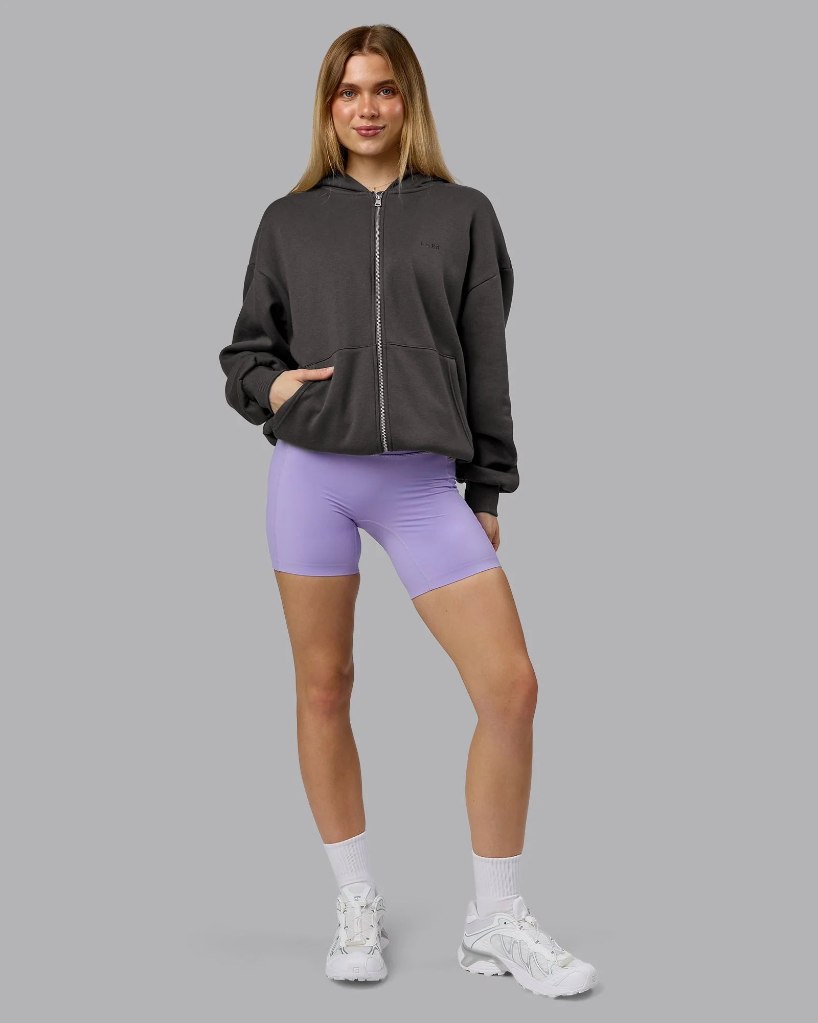MVP Zip Through Oversized Hoodie