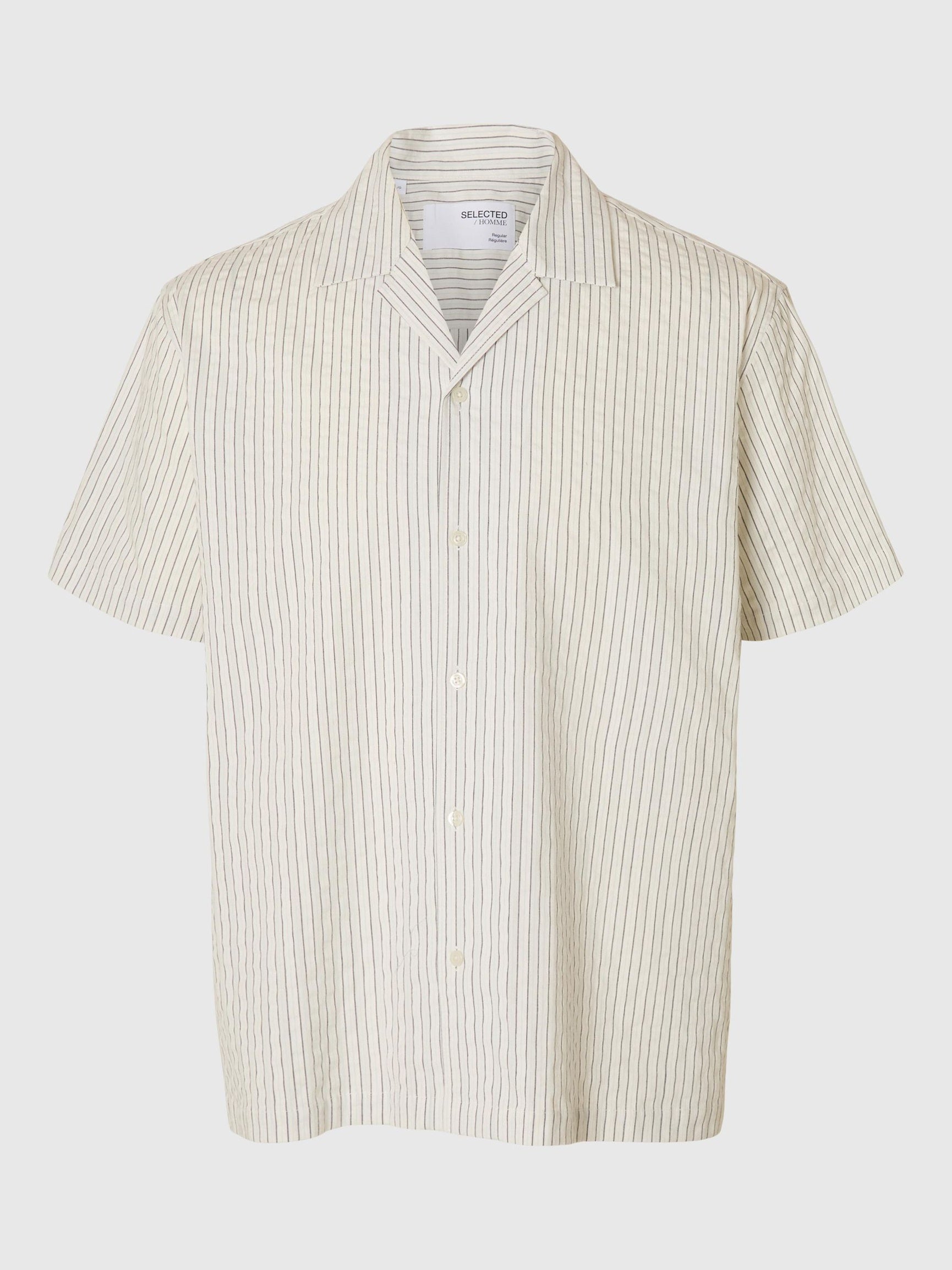 SEERSUCKER SHORT SLEEVED SHIRT