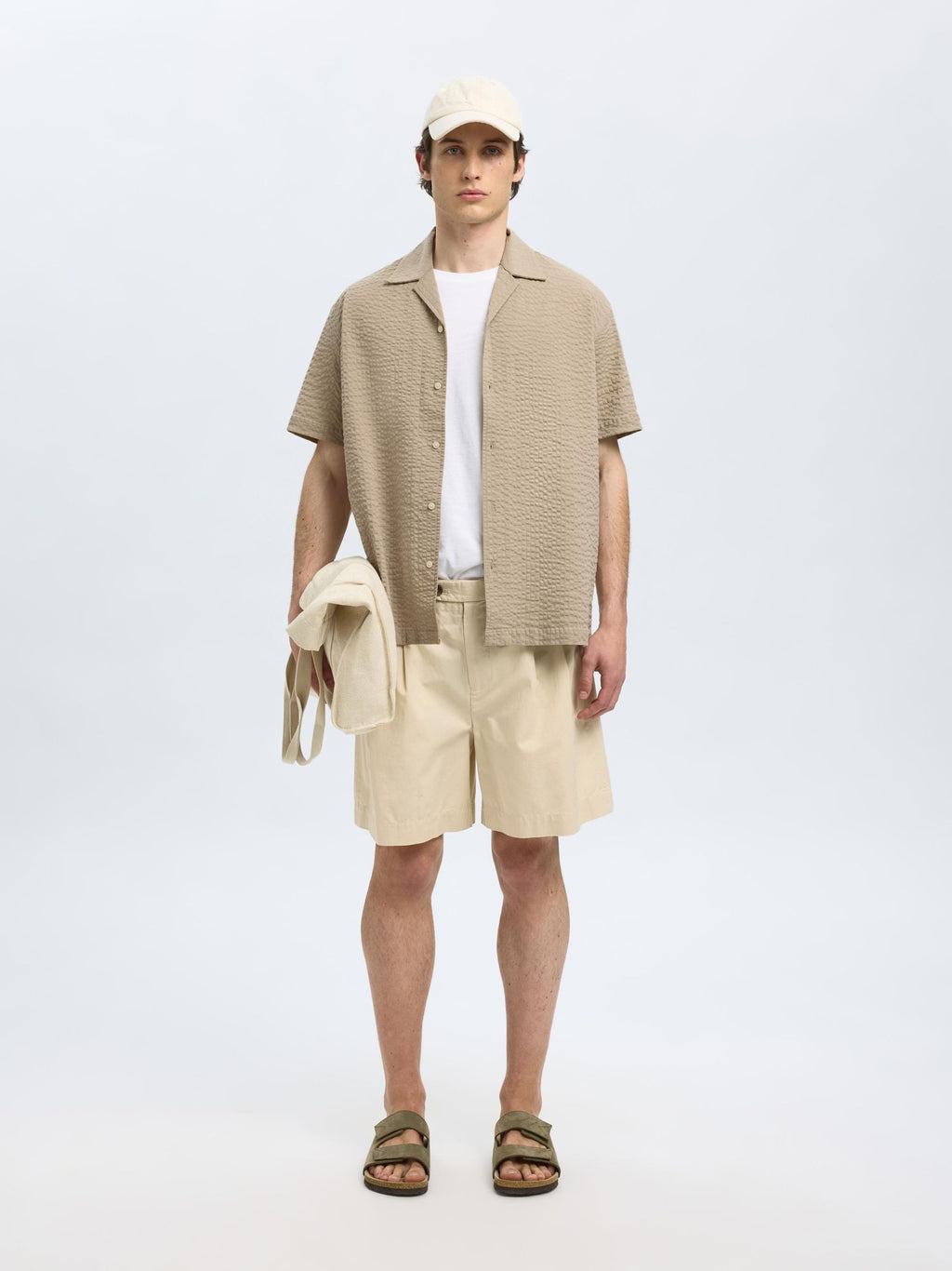 Pure Cashmere SHORT SLEEVED SHIRT