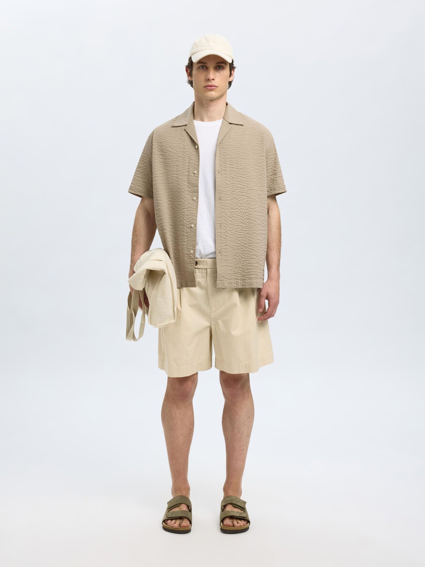 Pure Cashmere SHORT SLEEVED SHIRT