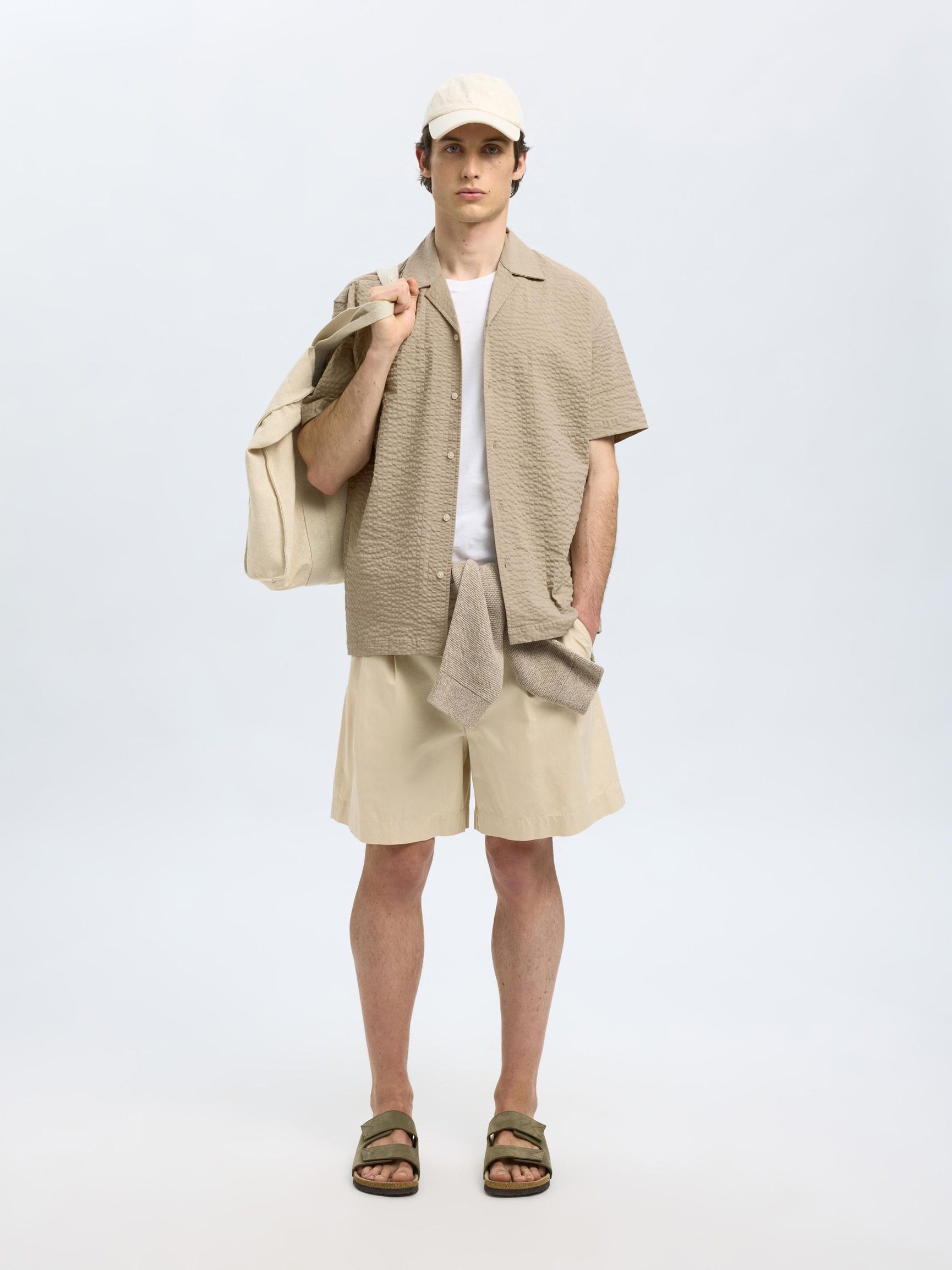 Pure Cashmere SHORT SLEEVED SHIRT