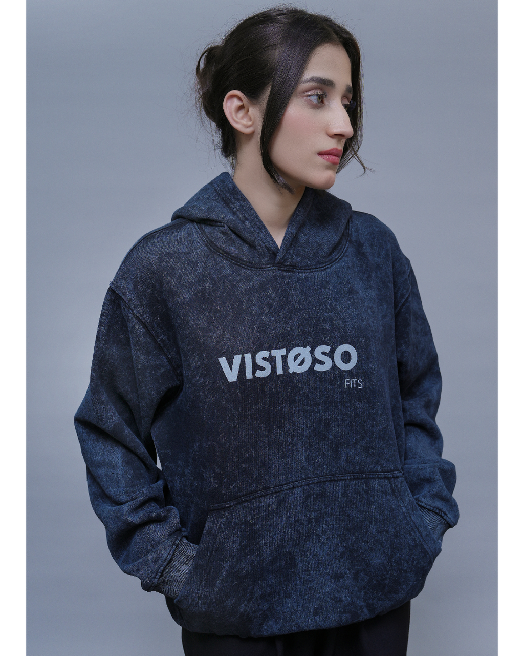 VISTØSO | ACID WASHED HOODIE
