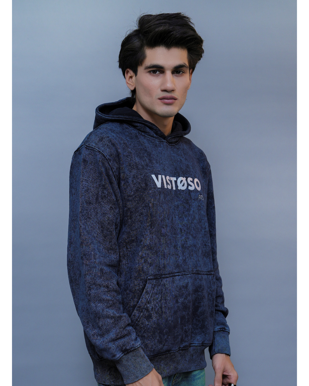 VISTØSO | ACID WASHED HOODIE