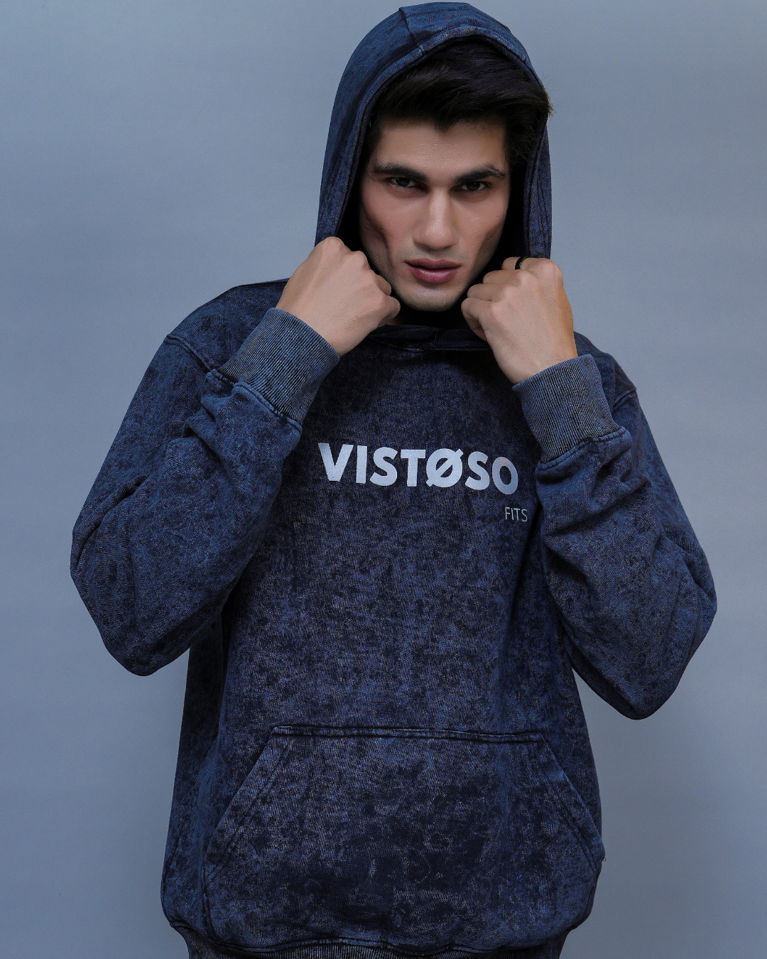VISTØSO | ACID WASHED HOODIE