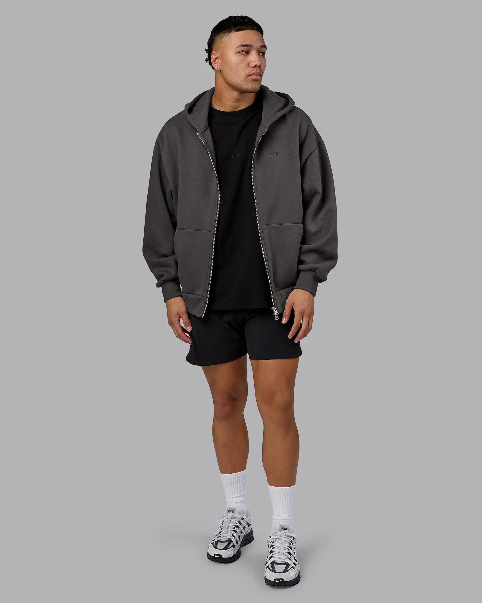 MVP Zip Through Oversized Hoodie