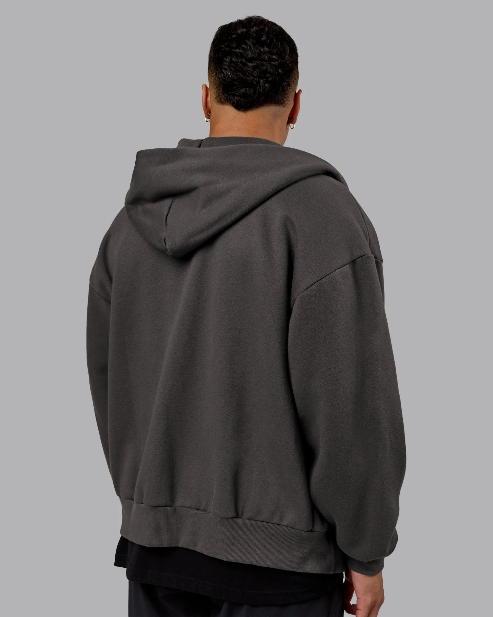 MVP Zip Through Oversized Hoodie