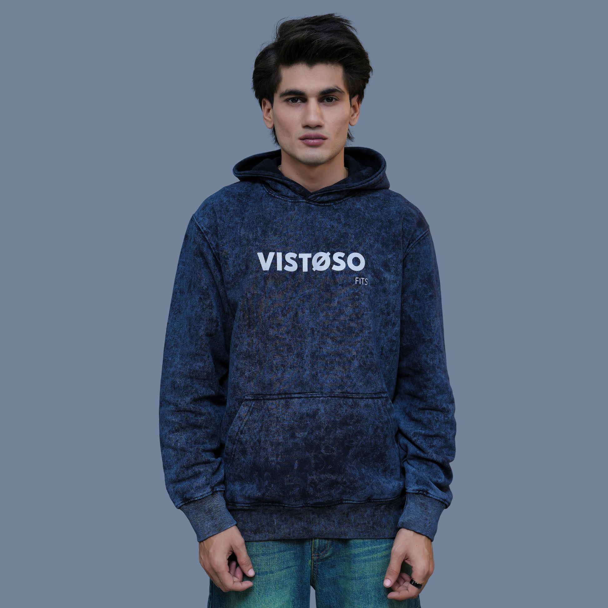 VISTØSO | ACID WASHED HOODIE