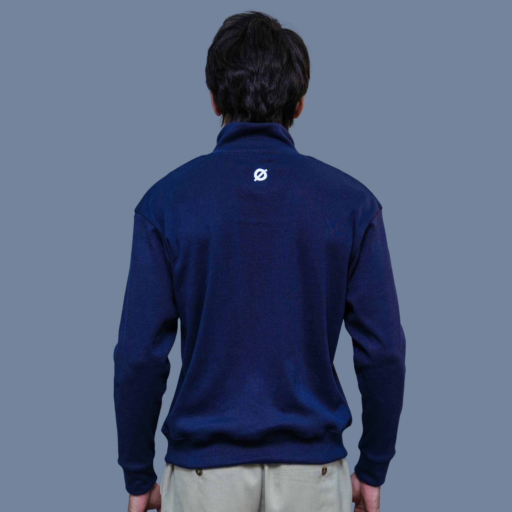 QUARTER ZIP | BLUE